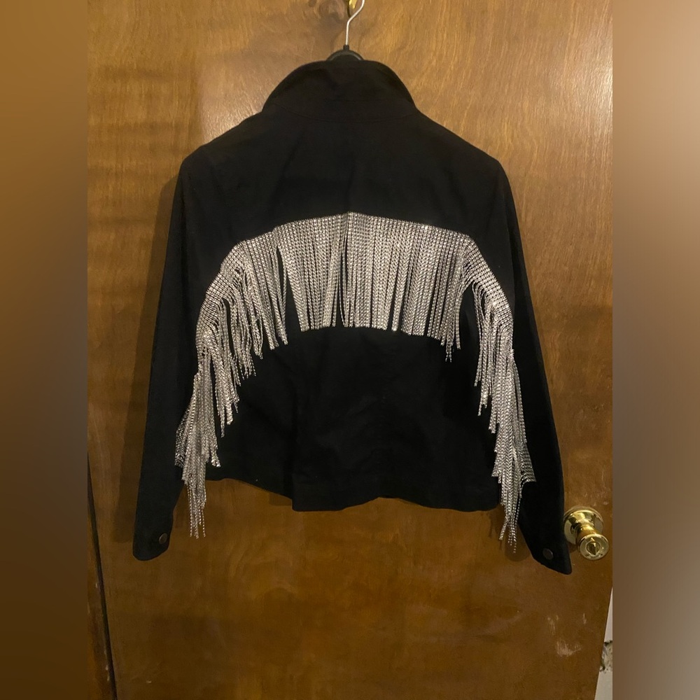 Black jeweled jacket